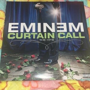 mine Blue and Green Vinyl Record Media